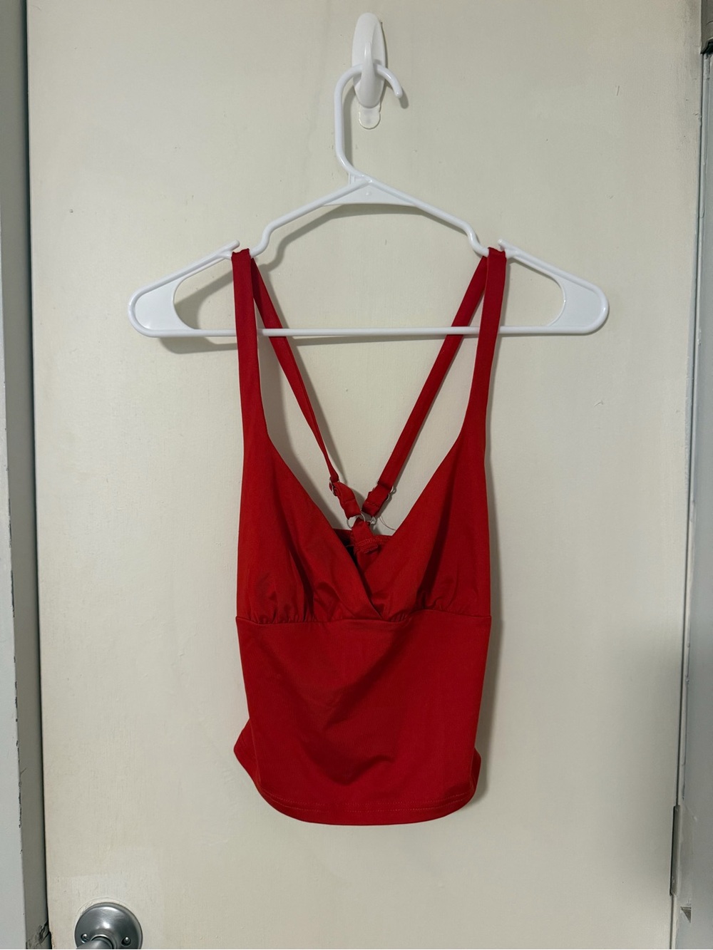 Princess Polly Red Strappy V-Neck Camisole